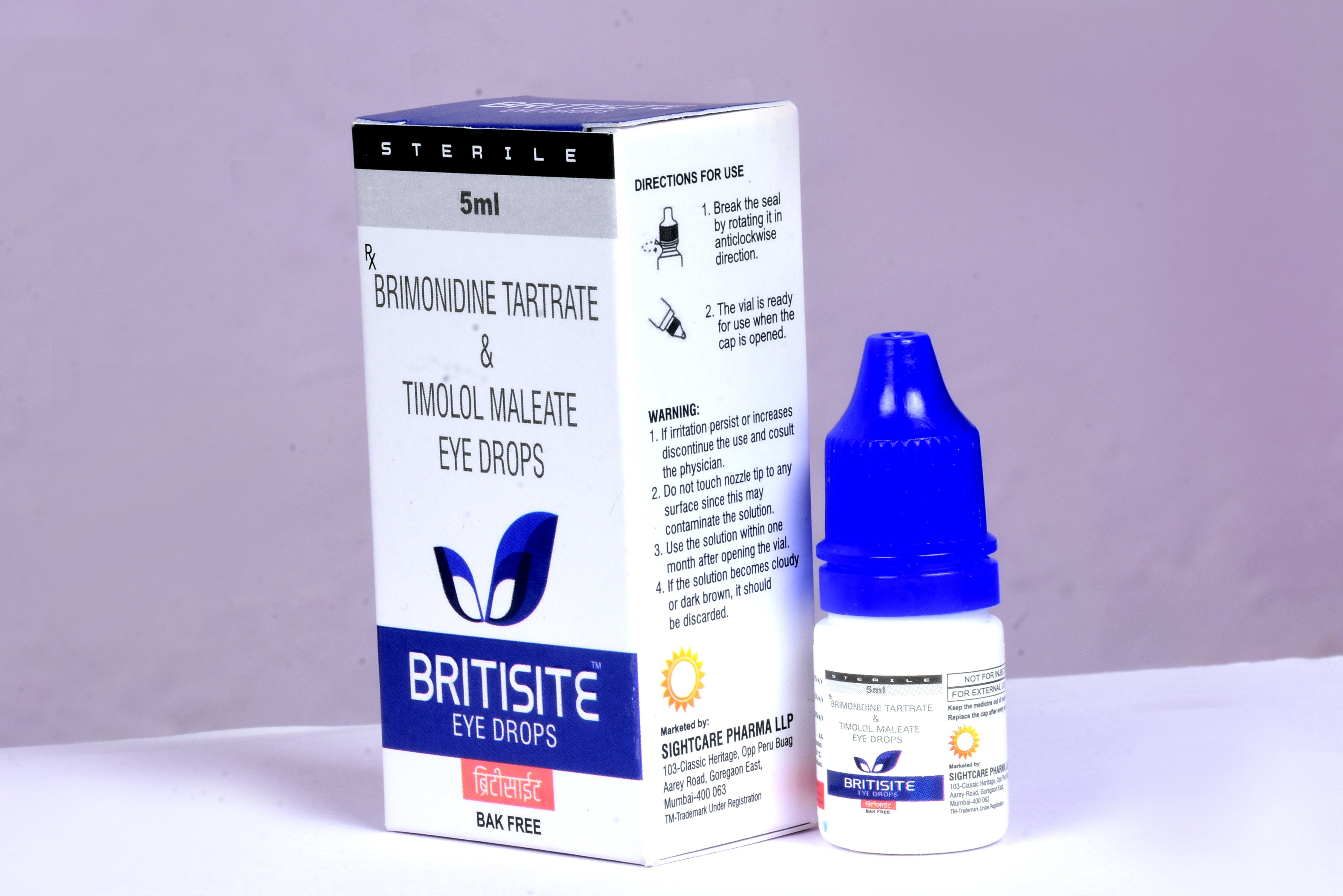 Britisite T eye drop